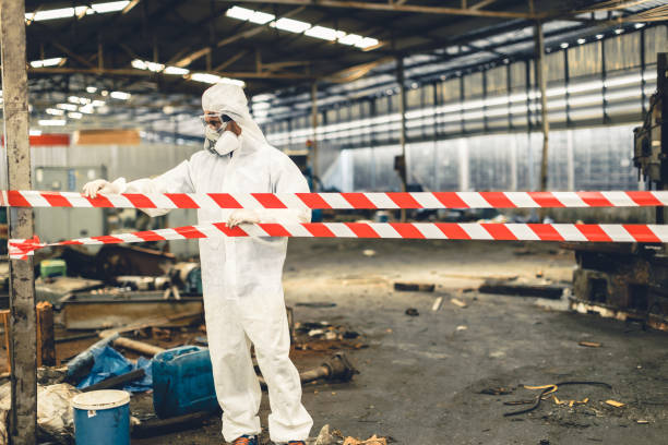 Professional Biohazard technician working in Calimesa, CA